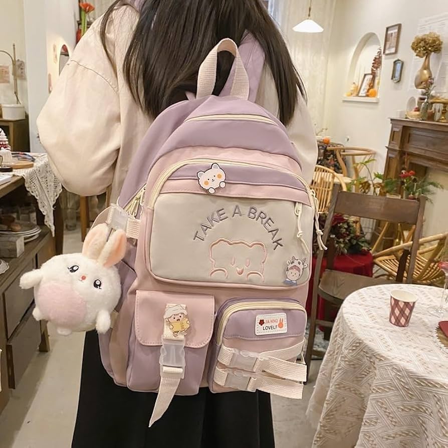 Amazon.co.jp: ランドセル女子韓国版高校原宿大容量小学生中学生